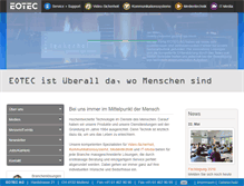 Tablet Screenshot of eotec.ch